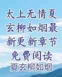 太上无情夏玄柳如烟最新更新章节免费阅读推荐小说